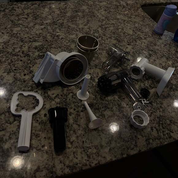 KitchenAid Stand Mixer Food Grinder Rotor Slicer/Shredder and Sausage Stuffer